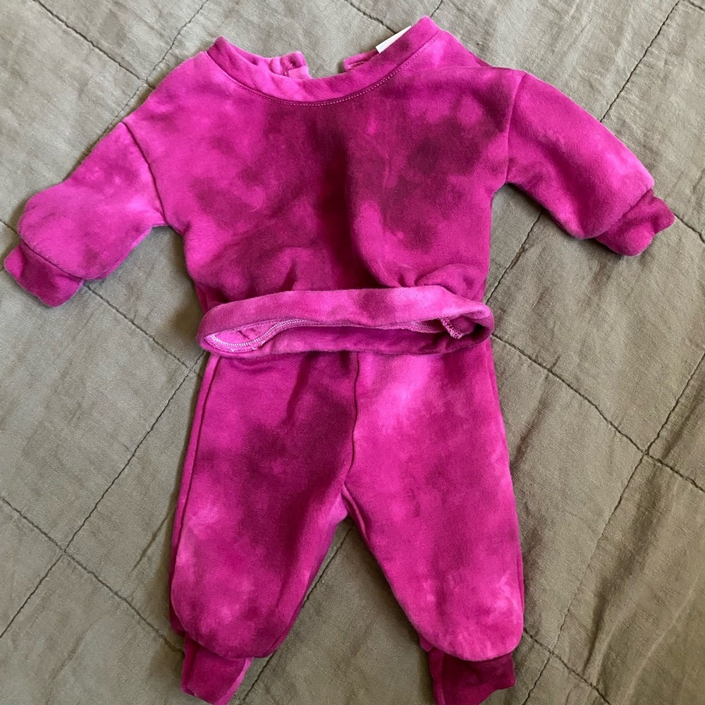 Baby Gap Tie Dye Track Suit (0-3M)